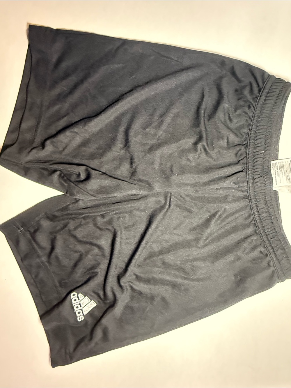 adidas Black Athletic Training Shorts with Logo